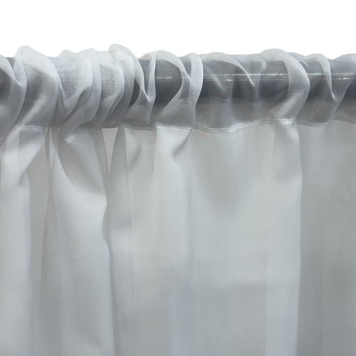 Erin Sheer Rod Pocket Single Panel Curtain