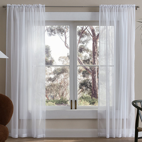 Erin Sheer Rod Pocket Single Panel Curtain