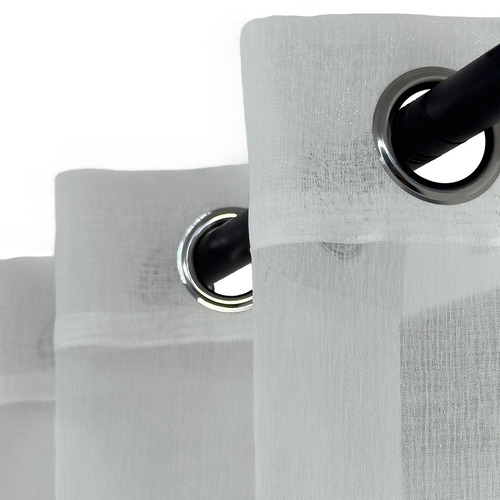 Esther Sheer Eyelet Single Panel Curtain