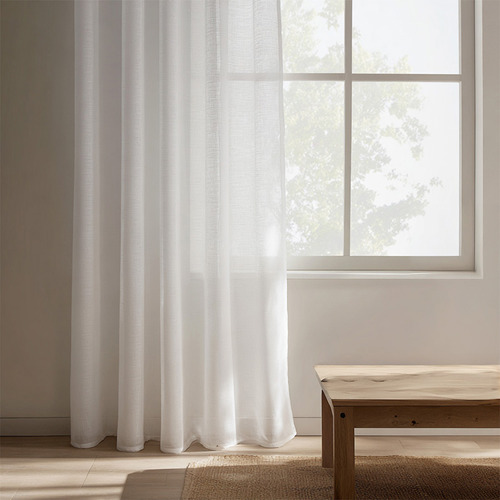 Esther Sheer Eyelet Single Panel Curtain
