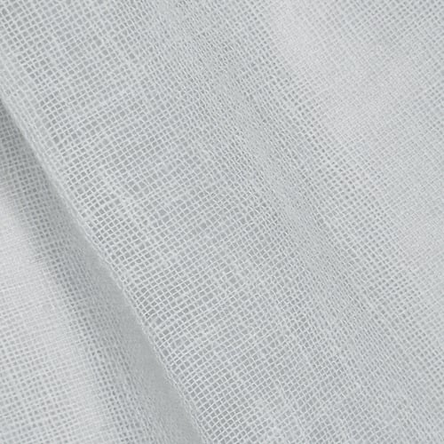 Edith Linen Look Sheer Eyelet Single Panel Curtain