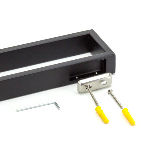 Wide Montangna Stainless Steel Hand Towel Rail