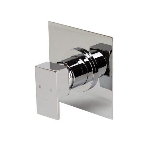 Chrome Quadro Wall Mounted Bath & Shower Mixer