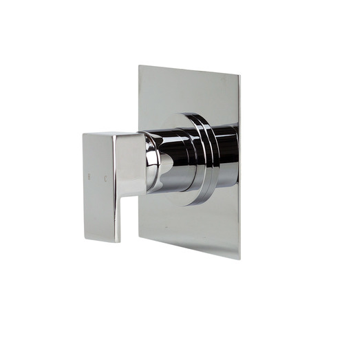 Chrome Quadro Wall Mounted Bath & Shower Mixer