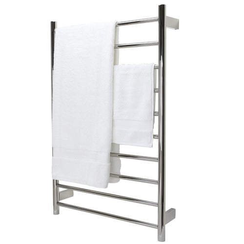 60 x 92cm Round Tube EZY FIT Dual Wired Heated Towel Rail