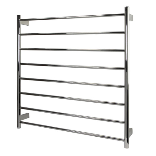 Round Tube EZY FIT Dual Wired Heated Towel Rail