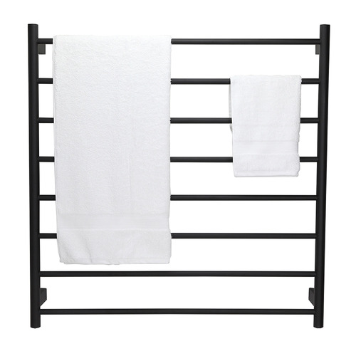 Round Tube EZY FIT Dual Wired Heated Towel Rail