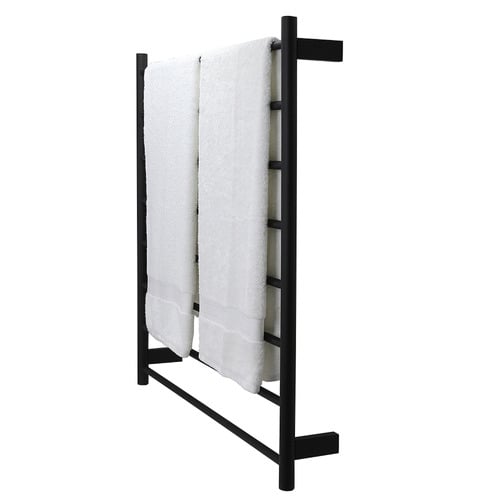 Round Tube EZY FIT Dual Wired Heated Towel Rail
