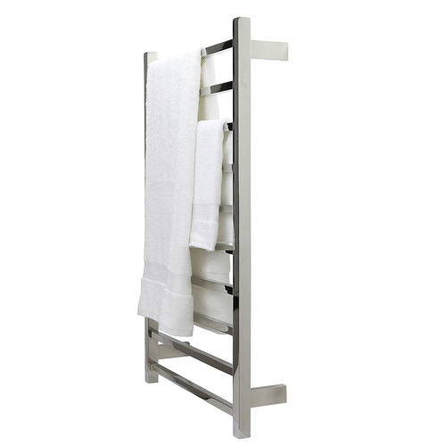 60 x 92cm Square Tube EZY FIT Dual Wired Heated Towel Rail