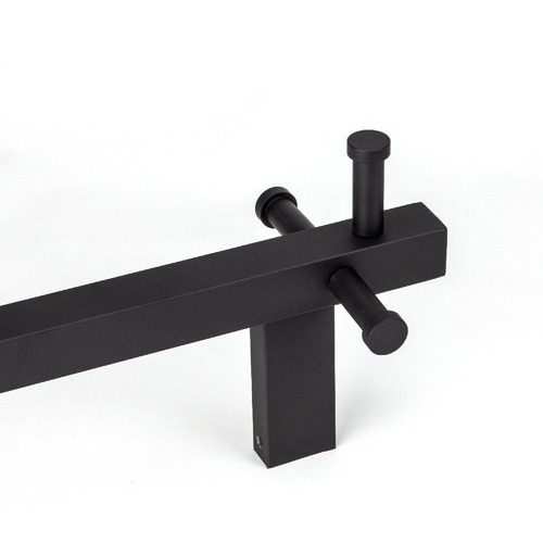 Square Tube EZY FIT Bottom Wired Heated Towel Rail