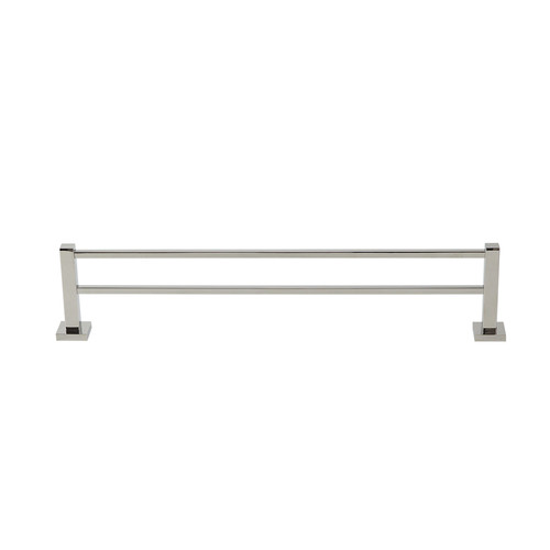 Quadro Stainless Steel Double Bar Towel Rail