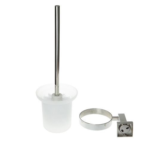 Quadro Stainless Steel Toilet Brush Holder