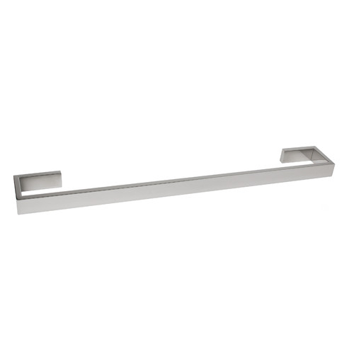 60cm Polished Montangna Stainless Steel Single Bar Towel Rail