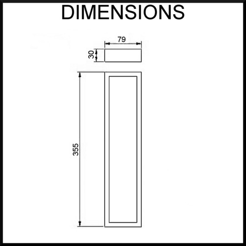 Montangna Perpendicular Stainless Steel Hand Towel Rail