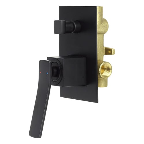 Cortina Wall Mounted Shower Mixer with Diverter