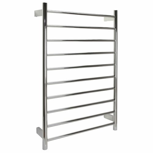 60 x 92cm Round Tube EZY FIT Dual Wired Heated Towel Rail