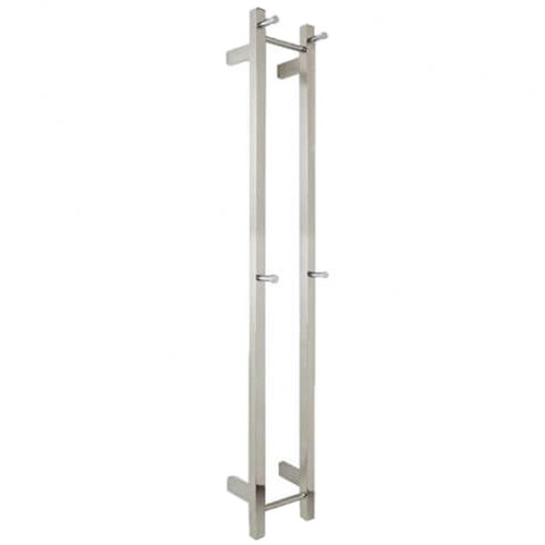 Chrome EZY FIT Stainless Steel Heated Towel Rail