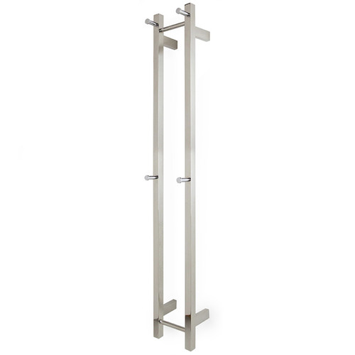 Chrome EZY FIT Stainless Steel Heated Towel Rail