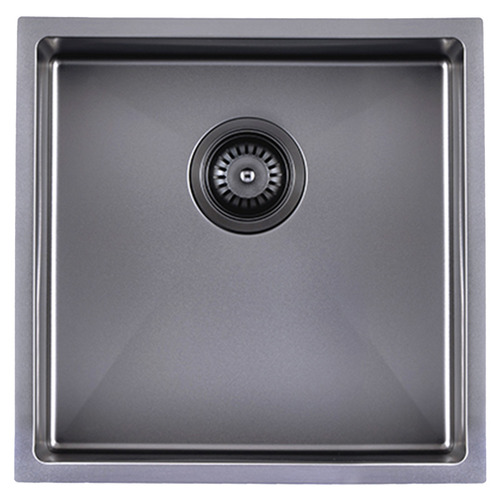 Stainless Steel Single Kitchen & Laundry Sink with Waste Strainer