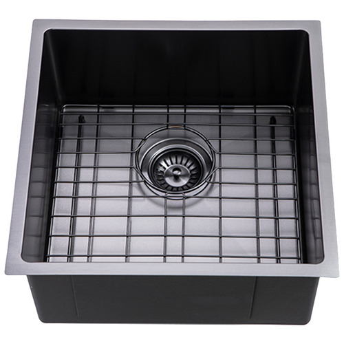 Stainless Steel Single Kitchen & Laundry Sink with Waste Strainer