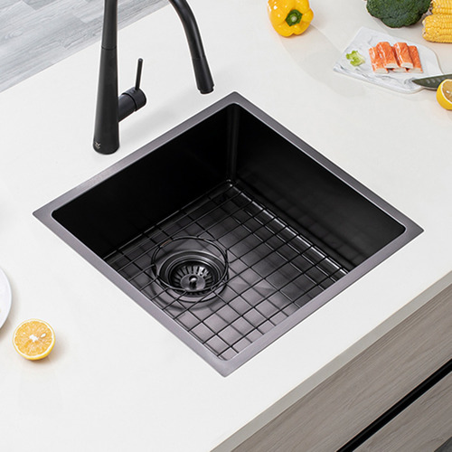 Stainless Steel Single Kitchen & Laundry Sink with Waste Strainer