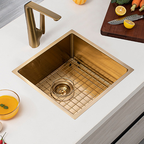 Stainless Steel Single Kitchen & Laundry Sink with Waste Strainer
