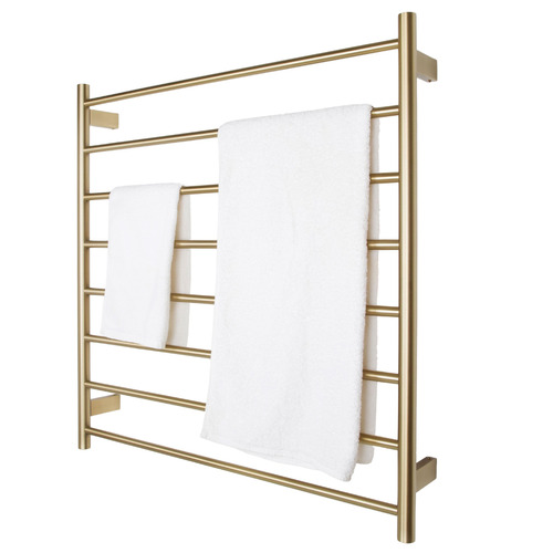 EZY FIT 900 x 920mm 8 Bar Heated Towel Rail