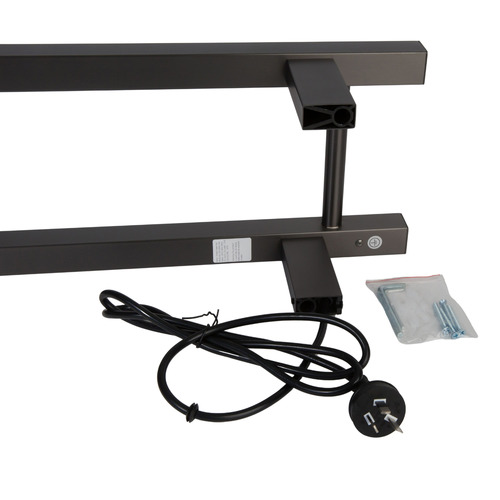 EZY FIT 1400mm Heated Double Vertical Towel Bar