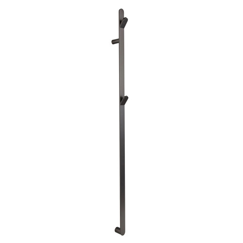 EZY FIT 1500mm Heated Vertical Towel Bar with 2 Hooks