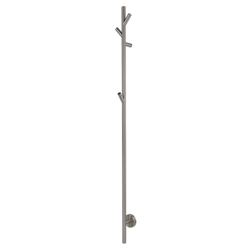 EZY FIT 1500mm Heated Vertical Towel Bar with 3 Hooks