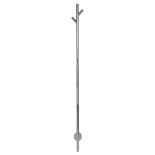 EZY FIT 1500mm Heated Vertical Towel Bar with 3 Hooks