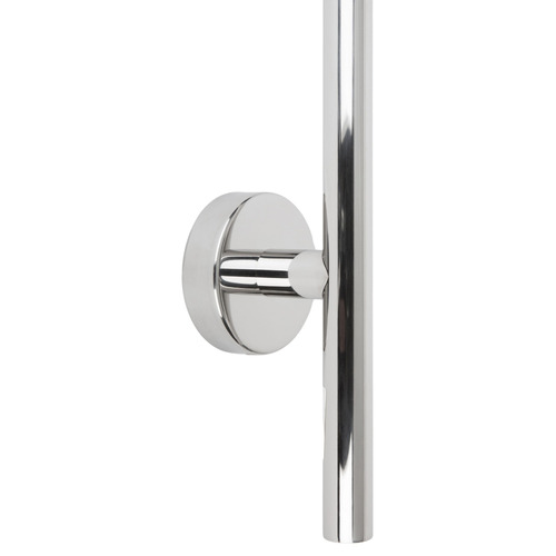 EZY FIT 1500mm Heated Vertical Towel Bar with 3 Hooks