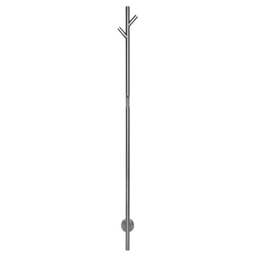 EZY FIT 1500mm Heated Vertical Towel Bar with 3 Hooks