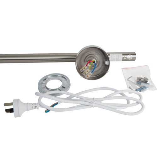EZY FIT 900mm Heated Vertical Towel Bar