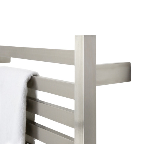 EZY FIT Flat Tube Dual Wired Heated Towel Rail