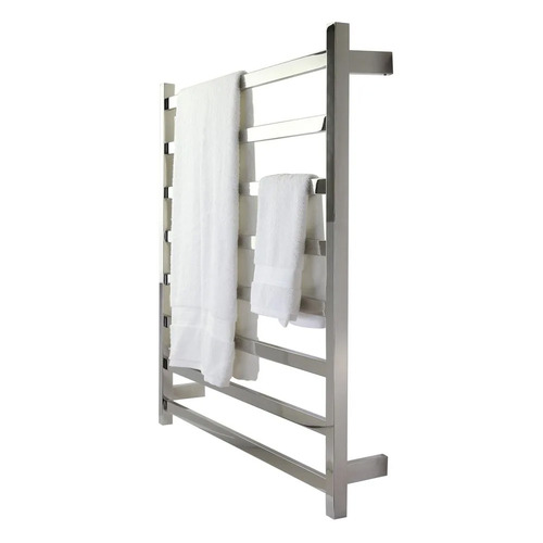EZY FIT Flat Tube Dual Wired Heated Towel Rail