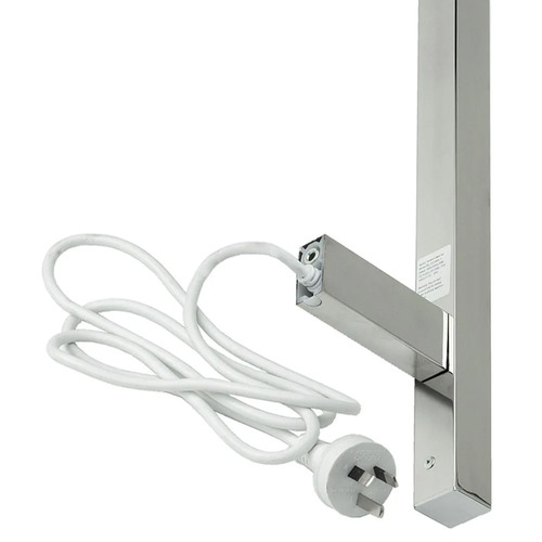EZY FIT 1400mm Square Tube Heated Towel Rail