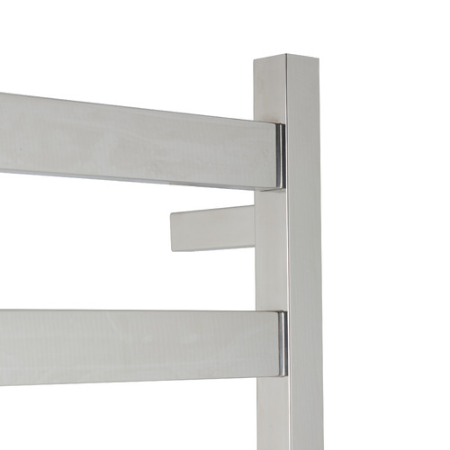 EZY FIT Flat Tube Dual Wired Heated Towel Rail
