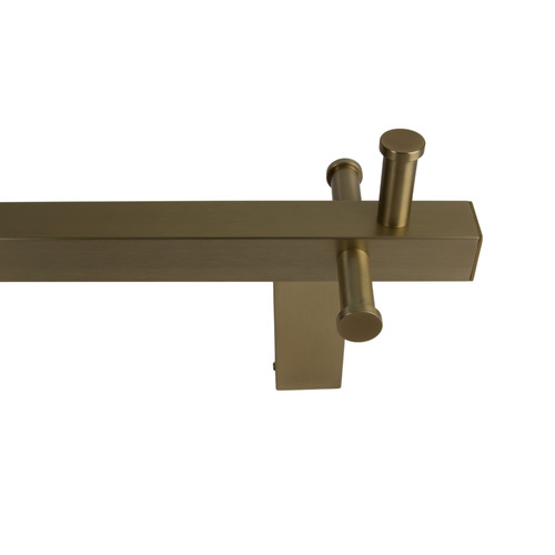 EZY FIT 1400mm Square Tube Heated Towel Rail