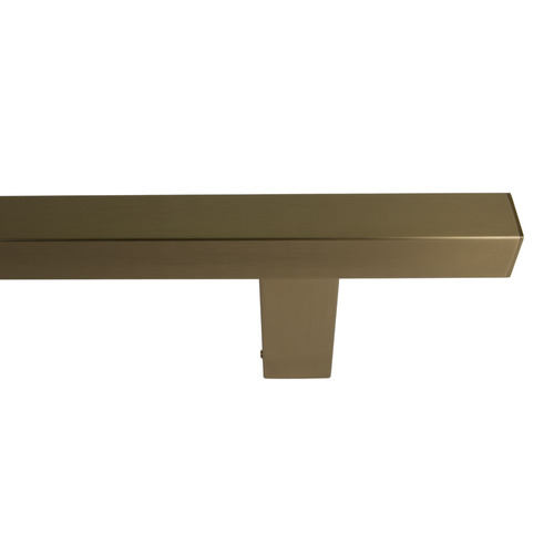 EZY FIT 1400mm Square Tube Heated Towel Rail