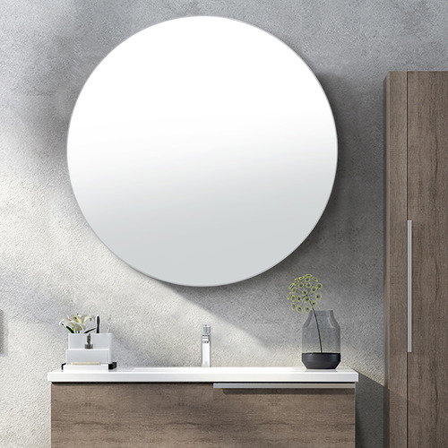 Romeo Round Bathroom Mirror Cabinet, Round Bathroom Mirror Cabinet