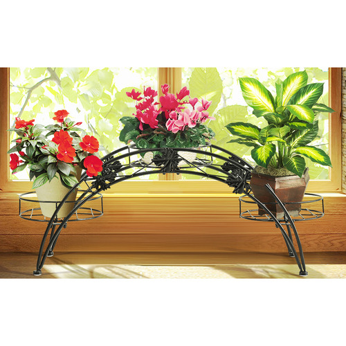 Decor Arch Wrought Iron Flower Rack