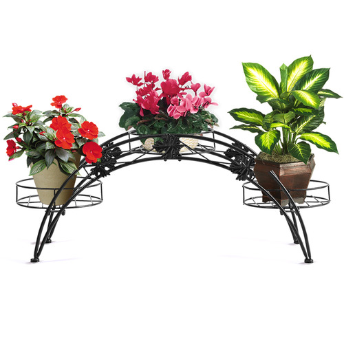 Decor Arch Wrought Iron Flower Rack
