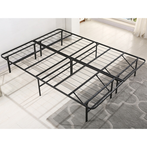 Levede Ronnie Folding Metal Bed Frame | Temple & Webster