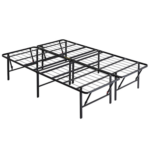 Levede Ronnie Folding Metal Bed Frame Temple & ster