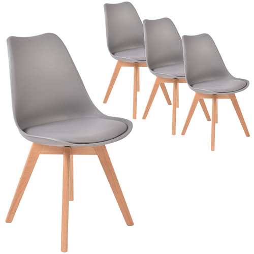 Oakleigh Home Retro Eames Replica Faux Leather Dining Chairs Reviews Temple Webster