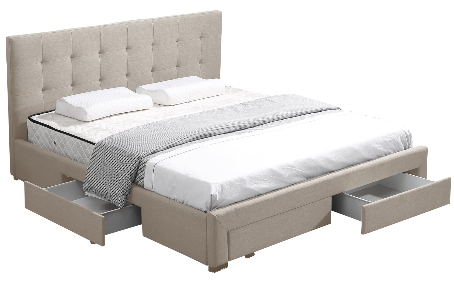 Beige-Edan-Bed-Frame-with-Storage-Drawers