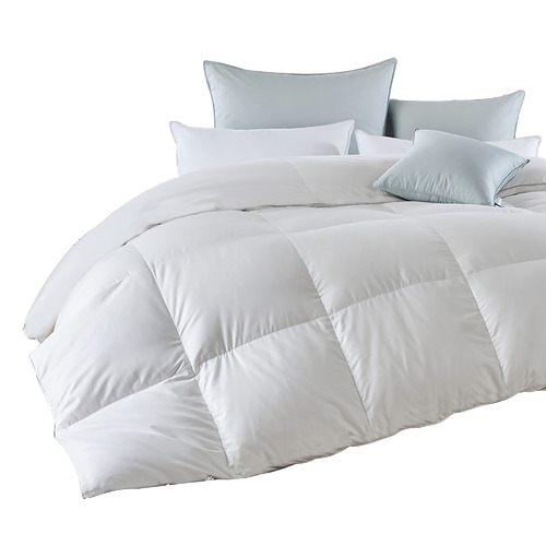 White Veda 500GSM Goose Down & Feather Quilt
