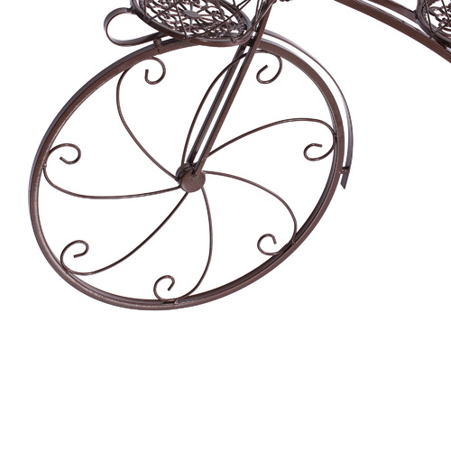 Mara Bicycle Metal Outdoor Pot Plant Stand