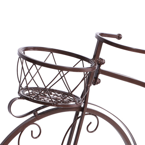 Mara Bicycle Metal Outdoor Pot Plant Stand